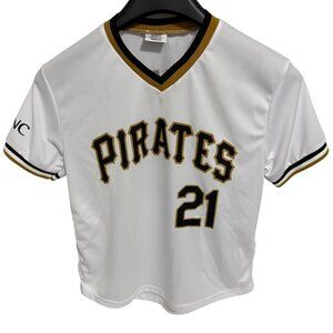 Roberto Clemente Pittsburgh Pirates SGA Jersey Youth Size XL
